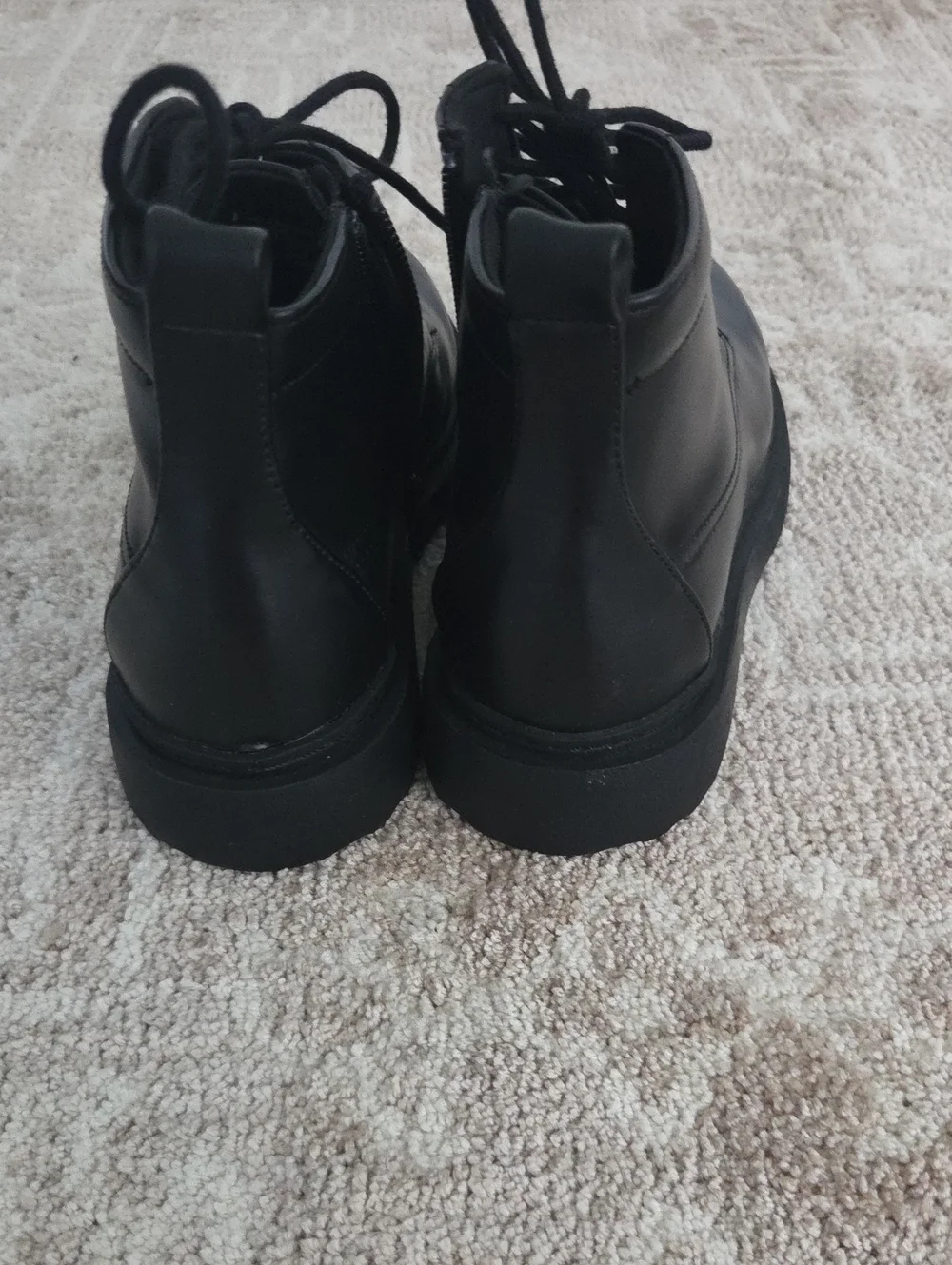 Zara Kids lace-up combat boots.Brand new